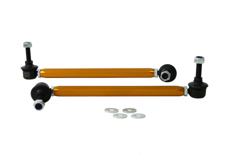 Whiteline Adjustable Sway Bar End Link - Pair - BMW E46 M3 - 3 Series KLC163 Photo - out of package