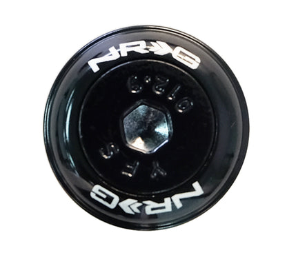 NRG Fender Washer Kit, Set of 8, Black w/ Color Matched Bolts, Rivets FW-800BK Photo - Primary