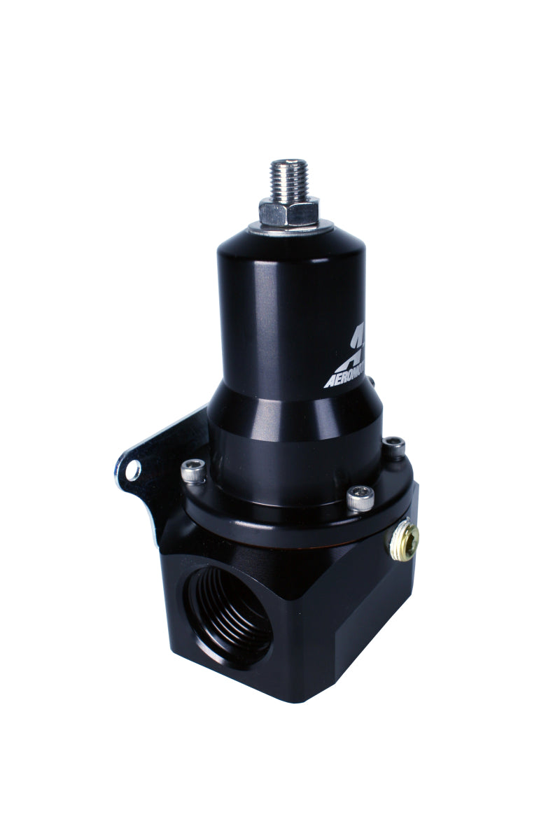 Aeromotive Adjustable, Regulator, 30-120 PSI, .500 Valve, ORB-12 Inlet/Outlet 13137 Photo - Close Up