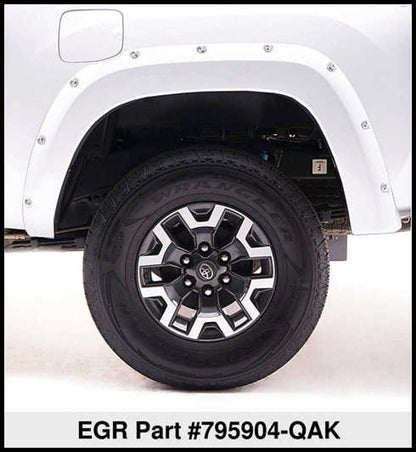 EGR 16+ Nissan Titan XD Bolt-On Look Color Match Fender Flares - Set - Blizzard 795904-QAK 795904-QAK Thumbnail