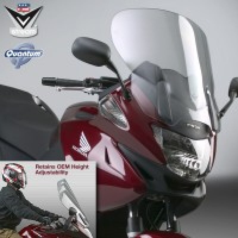 National Cycle 06-12 Honda NT700V/VA Deauville V Stream/ Wave Mid/Std. Windshield-Clear N20002 N20002 User 1