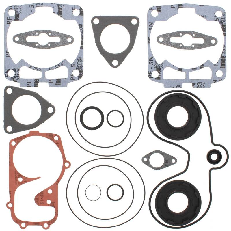 Vertex Pistons Vertex Gaskets 2006 Polaris 600 HO Fusion F/O Complete Gasket Kit w/ Oil Seals 711291 711291 Photo - Primary