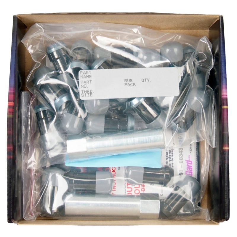 McGard SplineDrive Tuner Jeep 23pc. Kit (Cone) 1/2-20 / 13/16 Hex (18 Lug Nuts / 5 Locks) - Blk 65562BK 65562BK Photo - in package