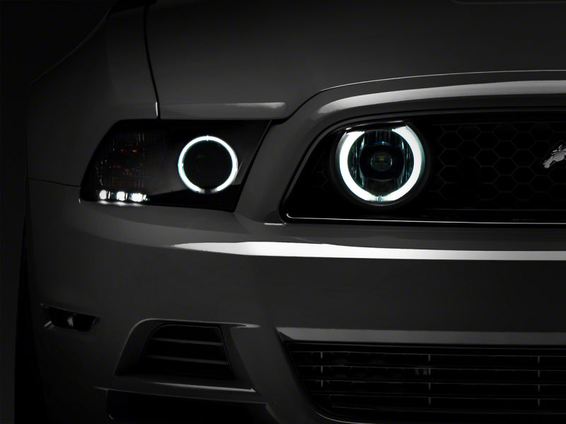 Raxiom 13-14 Ford Mustang GT CCFL Halo Fog Lights- Chrome 49176 49176 Photo - Primary