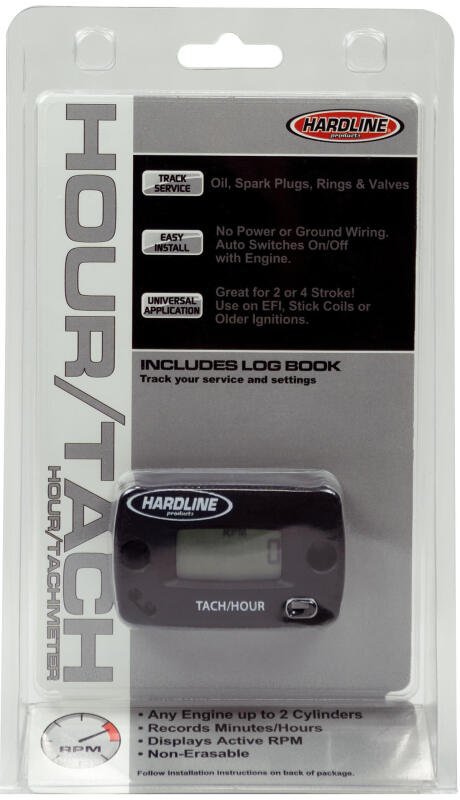 Hardline Hardline Hour/Tach Meter HR-8061-2 HR-8061-2 Photo - Primary
