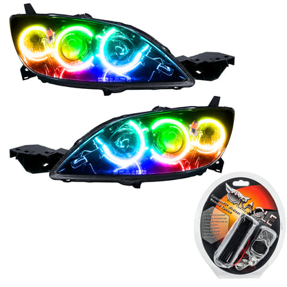 ORACLE Lighting Oracle 04-09 Mazda 3 SMD HL - 4DR - Halogen Style - ColorSHIFT 8174-330 8174-330 Photo - Primary