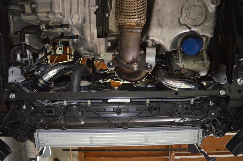 Injen Aluminum Intercooler Pipe Upgrade Polished SES1582ICP Photo - Mounted
