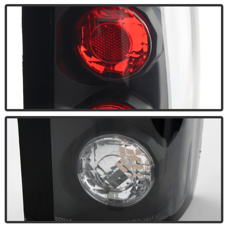 Spyder Chevy C/K Series 1500/2500 88-98/GMC Sierra 88-98 Euro Style Tail Lights Blk ALT-YD-CCK88-BK 5001283 5001283 User 1
