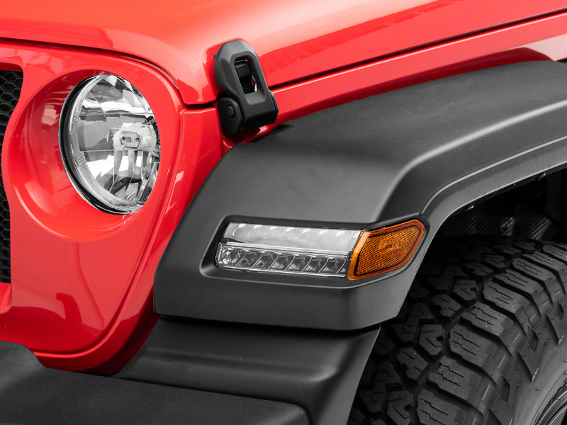 Raxiom 18-23 Jeep Wrangler JL Sport Axial Series Sequential LED Parking/Turn Signal Lights- Chrome J155020-JL