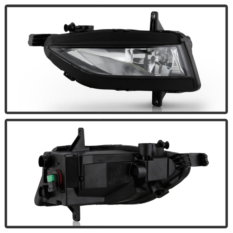 Spyder VW Golf 18-20 OEM Style Fog Lights w/Universal Switch - Clear (FL-VG2018-C) 5087157 5087157 Photo - Unmounted