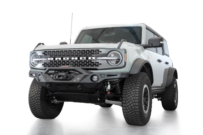 Addictive Desert Designs 21-23 Ford Bronco Krawler Front Bumper F230311070102 F230311070102 Photo - Mounted