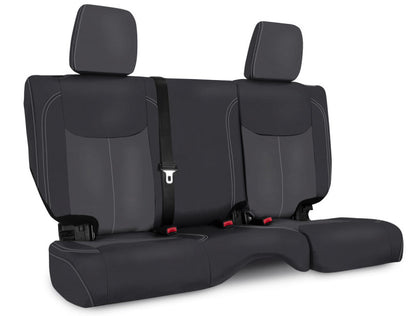 PRP Seats PRP 13-18 Jeep Wrangler JKU Rear Seat Cover/4 door - Black/Grey B024-03 B024-03 Photo - Primary
