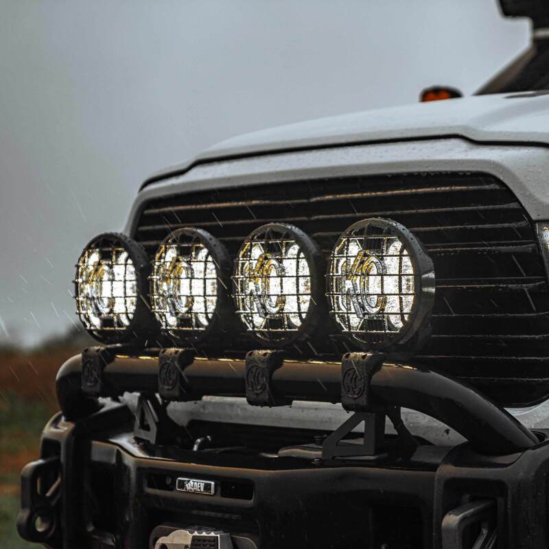 KC HiLiTES SlimLite 8in. LED Stone Guard - Black 7230 7230 Photo - lifestyle view