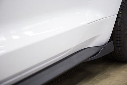 ROUSH 2015-2019 Ford Mustang Black Rocker Winglets 421882 421882 Photo - Primary