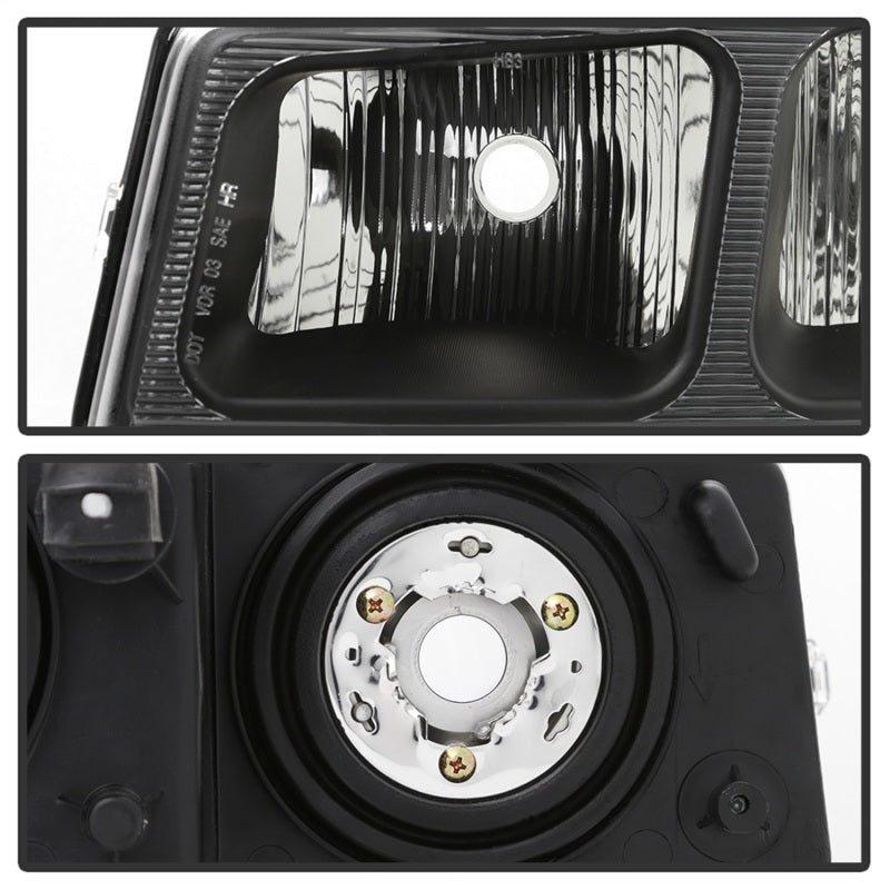 SPYDER xTune 03-17 Chevrolet Express 1500 OEM Style Headlights - Black (HD-JH-CEX03-OE-BK) 9042485 9042485 Photo - Unmounted