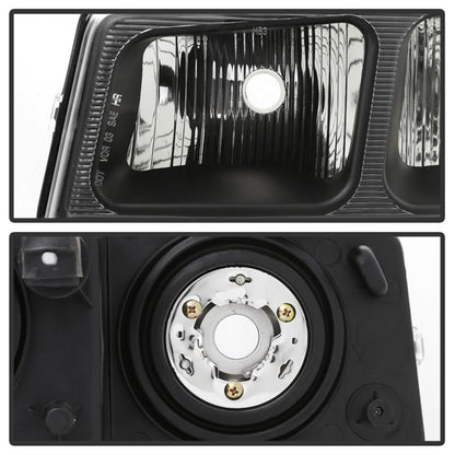 SPYDER xTune 03-17 Chevrolet Express 1500 OEM Style Headlights - Black (HD-JH-CEX03-OE-BK) 9042485 9042485 Photo - Unmounted