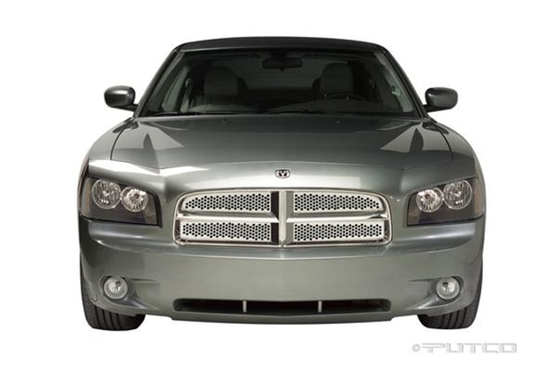 Putco 06-10 Dodge Charger (Honeycomb Style) - Main Grille Punch Stainless Steel Grilles 84332 84332 Photo - Primary