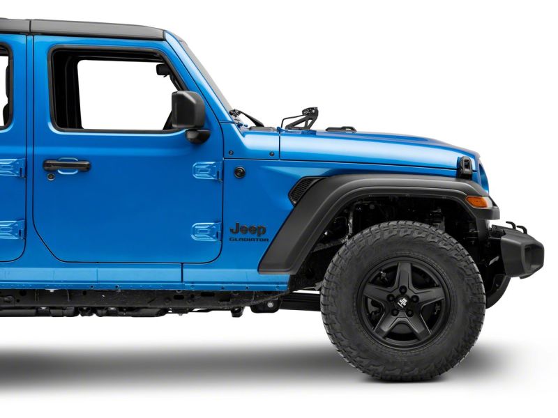 Raxiom 18-23 Jeep Wrangler JL Axial Series 30-In Single Row LED Light Bar w/ Hood Mounting Brackets J139110 J139110 Photo - Close Up
