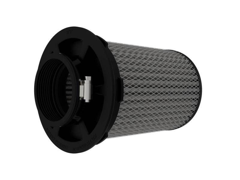 aFe MagnumFLOW Air Filters 3in F x 5-1/2in B x 5-1/4in T (Inverted) x 8in H - Pair 20-91203DM 20-91203DM Photo - Unmounted