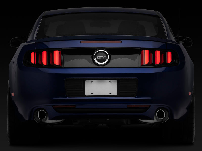 Raxiom 13-14 Ford Mustang Vector V2 Tail Lights- Black Housing (Clear Lens) 408606 408606 Photo - Close Up