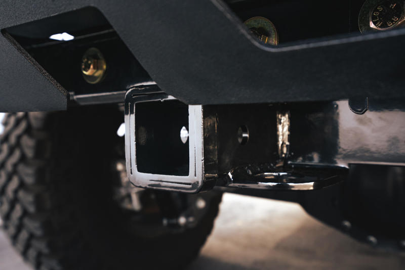 DV8 Offroad 07-21 Jeep Wrangler (JK/JL) Bolt-On Hitch w/o Lights AHJP-02 AHJP-02 Photo - Mounted