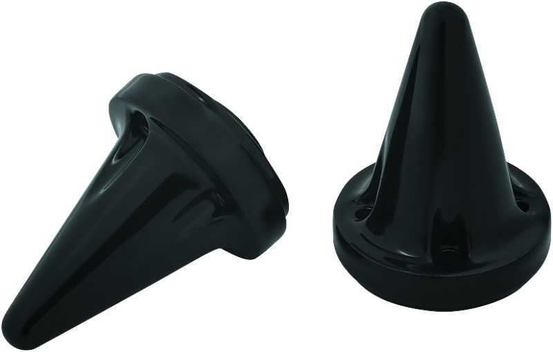 Kuryakyn Stiletto End Caps Grips Black 6359 6359 Photo - Primary