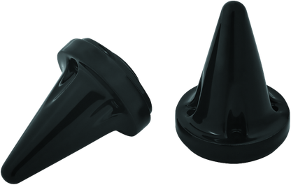 Kuryakyn Stiletto End Caps Grips Black 6359 6359 Photo - Primary