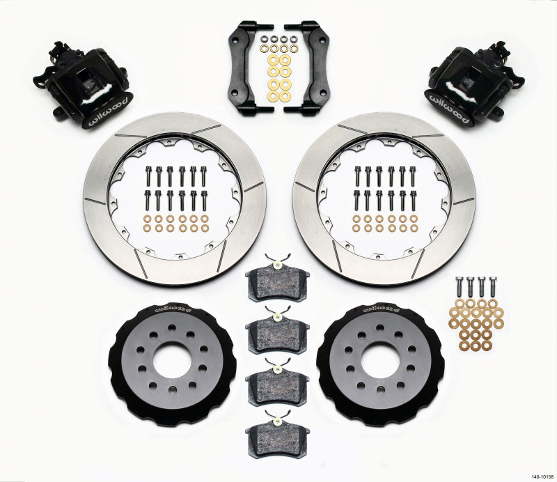 Wilwood Combination Parking Brake Rear Kit 12.88in Mustang 94-04 140-10158 140-10158 Photo - Primary
