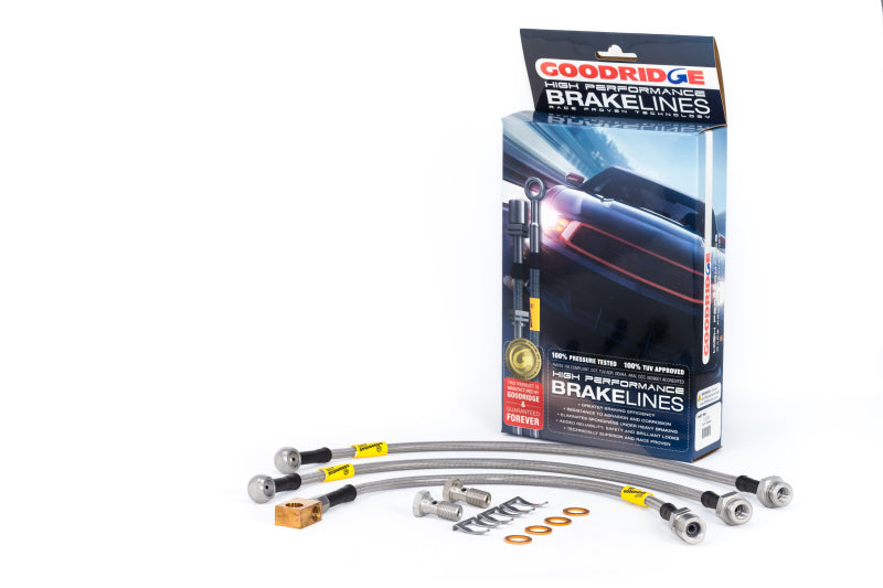Goodridge Stainless Steel Brake Line SS Braid 69 Chevy Camaro 12246 Photo - Primary