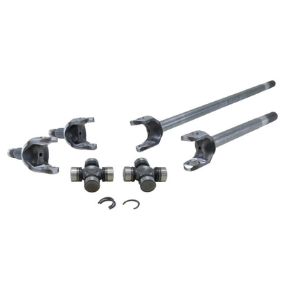 Yukon Gear & Axle Yukon Gear 4340 Chrome-Moly Replacement Axle Kit For 07-13 Dana 30 Front / Non-Rubicon JK YA W24164 YA W24164 Photo - Primary