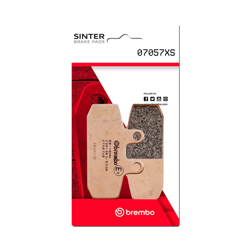 Brembo OE 02-05 Aprilia Atlantic Right 500cc Sinter Brake Pad - Front 07057XS 07057XS User 1