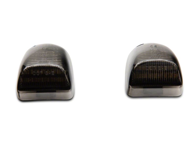 Raxiom 01-13 Chevrolet Silverado/GMC Sierra 1500 Axial Series LED License Plate Lamps- Smoked S122507