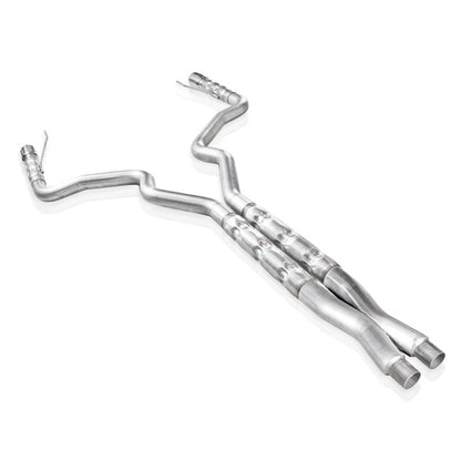Stainless Works 2015-16 Mustang GT 3in Catback X-Pipe Retro Chambered Mufflers 3in Cores M15CBX-LMF M15CBX-LMF Photo - Primary