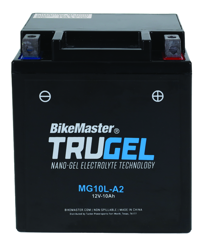 BikeMaster Trugel Battery MG10L-A2 780500 780500 Photo - Primary
