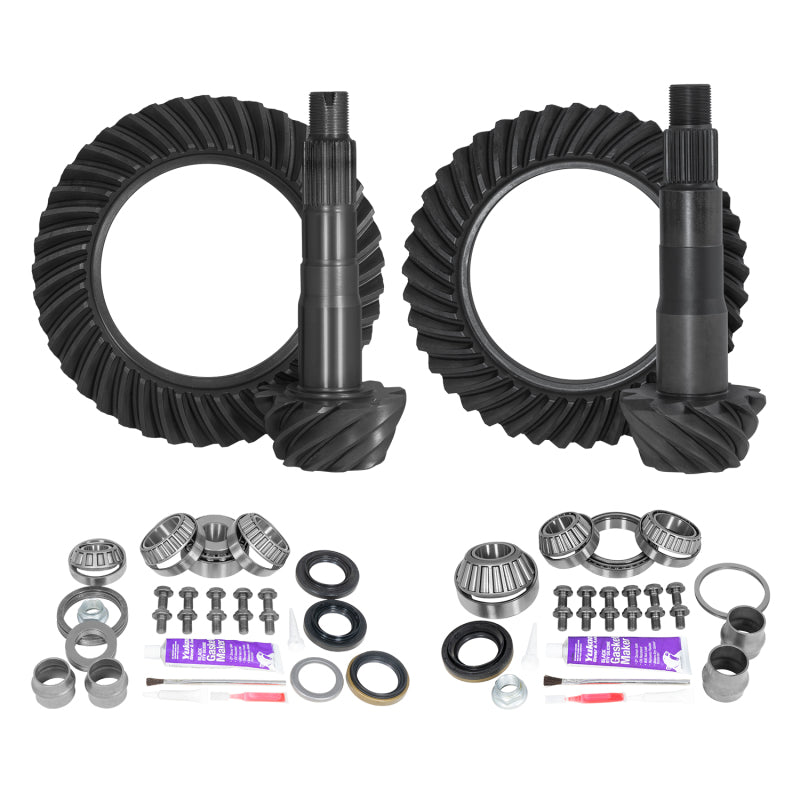Yukon Gear & Axle Yukon Ring & Pinion Gear Kit Front & Rear for Toyota 8.2/8IFS Diff (w/Factory Locker) 4.88 Ratio YGKT008-488LOC-4 YGKT008-488LOC-4 Photo - Primary