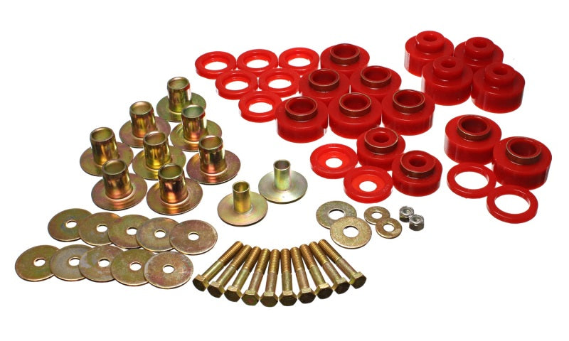 Energy Suspension Body Mount Set With Hardware [Chevrolet Chevelle Hard Top (1968-72)] 3.4170R Photo - Primary