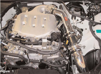 Injen Polished Cold Air Intake 03-06 G35 AT/MT Sedan 3.5L V6 RD1992P Photo - Mounted