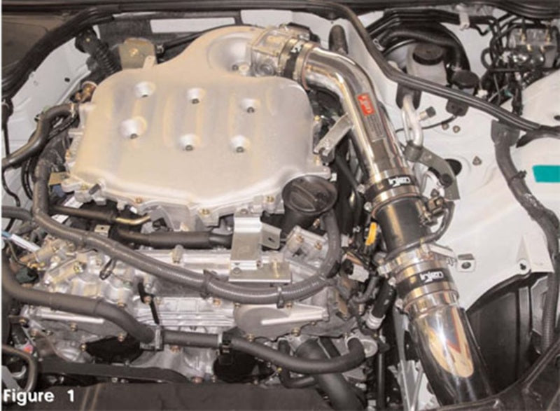 Injen Black Cold Air Intake *Special Order 03-06 G35 AT/MT Sedan 3.5L V6 RD1992BLK Photo - Mounted