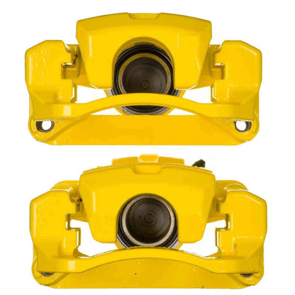PowerStop Power Stop 17-20 Toyota 86 Rear Yellow Caliper w/Bracket (Pair) S7092YLW S7092YLW Photo - Primary