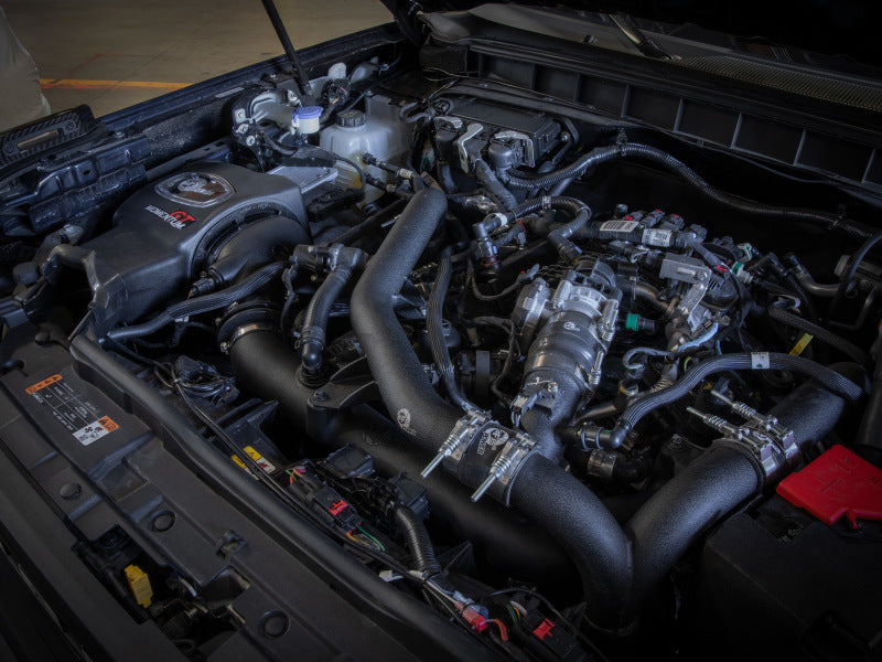 aFe Momentum GT Pro 5R Cold Air Intake System 2021 Ford Bronco V6 2.7 (TT) 50-70081R 50-70081R Photo - Mounted