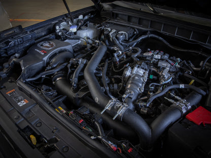 aFe Momentum GT Pro 5R Cold Air Intake System 2021 Ford Bronco V6 2.7 (TT) 50-70081R 50-70081R Photo - Mounted