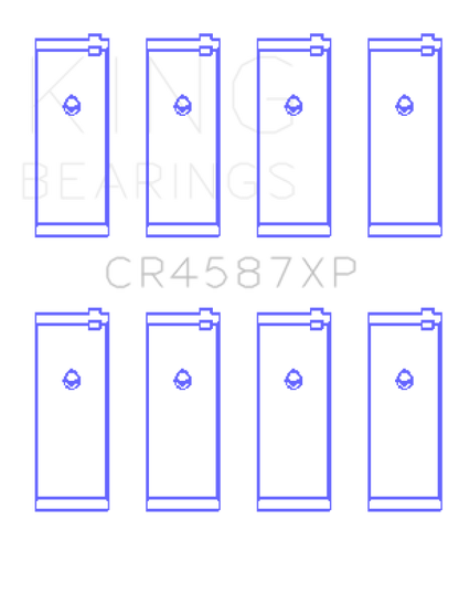 King Engine Bearings King Nissan SR20DET (GTiR FWD) 16V - (Size STD) Performance Rod Bearing Set CR4587XP CR4587XP Photo - Primary