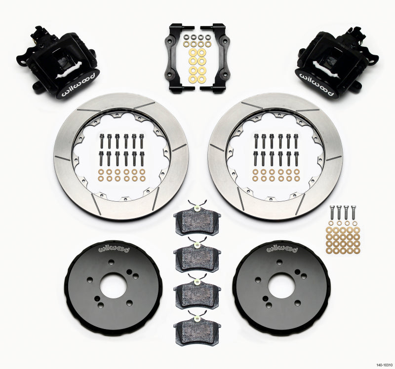 Wilwood Combination Parking Brake Rear Kit 12.88in Honda S2000 140-10310 140-10310 Photo - Primary