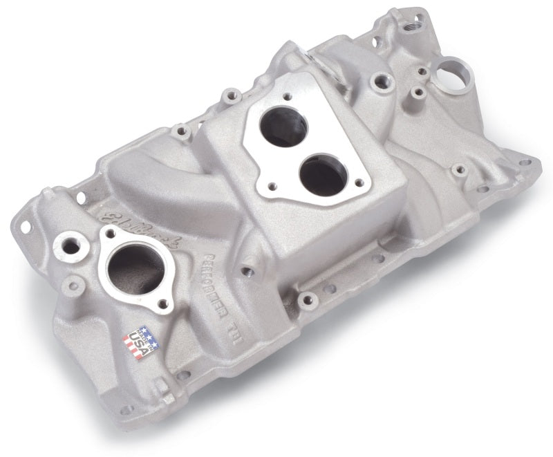 Edelbrock Perf T B I Manifold w/ Egr 3704 3704 Photo - Unmounted