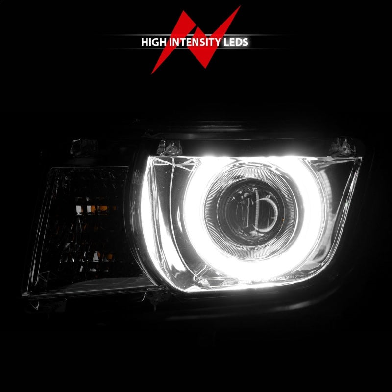 Anzo 2010-2013 Chevrolet Camaro Projector Headlights w/ Halo Chrome (CCFL) 121311 Photo - Unmounted