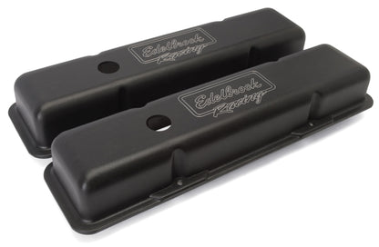 Edelbrock Valve Cover, Victor Series, Chevrolet, 1959-1986 262-400 CID V8, Low 41713 Photo - Unmounted
