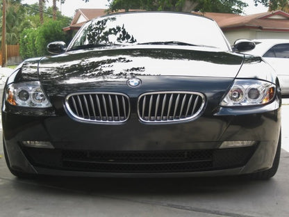Spyder BMW Z4 03-08 Projector Headlights Halogen Model Only - LED Halo Chrome PRO-YD-BMWZ403-HL-C 5029089 5029089 User 1