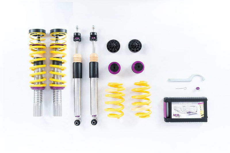 KW Coilover Kit V3 2017+ Audi A4 (B9) Sedan 2wd w/o EDC (50mm) 352100AV 352100AV Photo - Primary