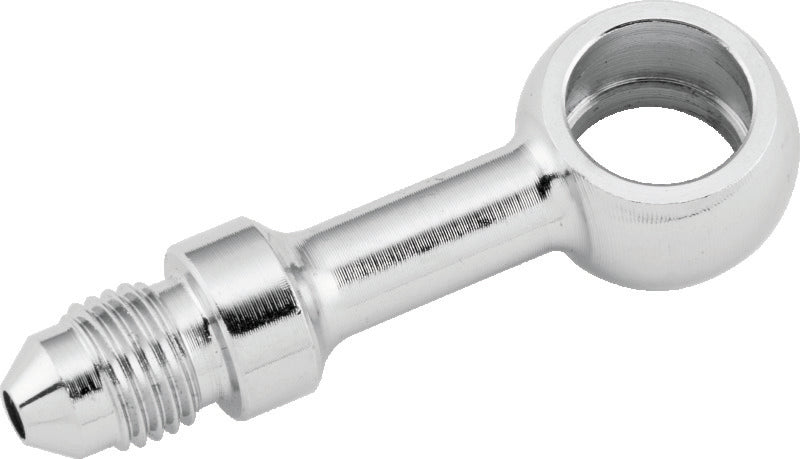TwinPower Twin Power Chrome Brake Fitting 7/16 Inch X AN3 Straight Banjo Adaptor 035960 035960 Photo - Primary