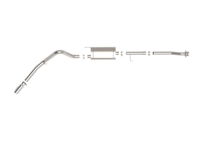 aFe Apollo GT 3in 409 SS Cat-Back Exhaust 2021 Ford F-150 V6 2.7L/3.5L (tt)/V8 5.0L w/ Polished Tips 49-43125-P 49-43125-P Photo - Unmounted